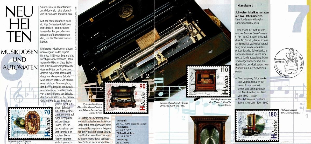 Schweizer Post Die Lupe Ausschnitt S 6 7