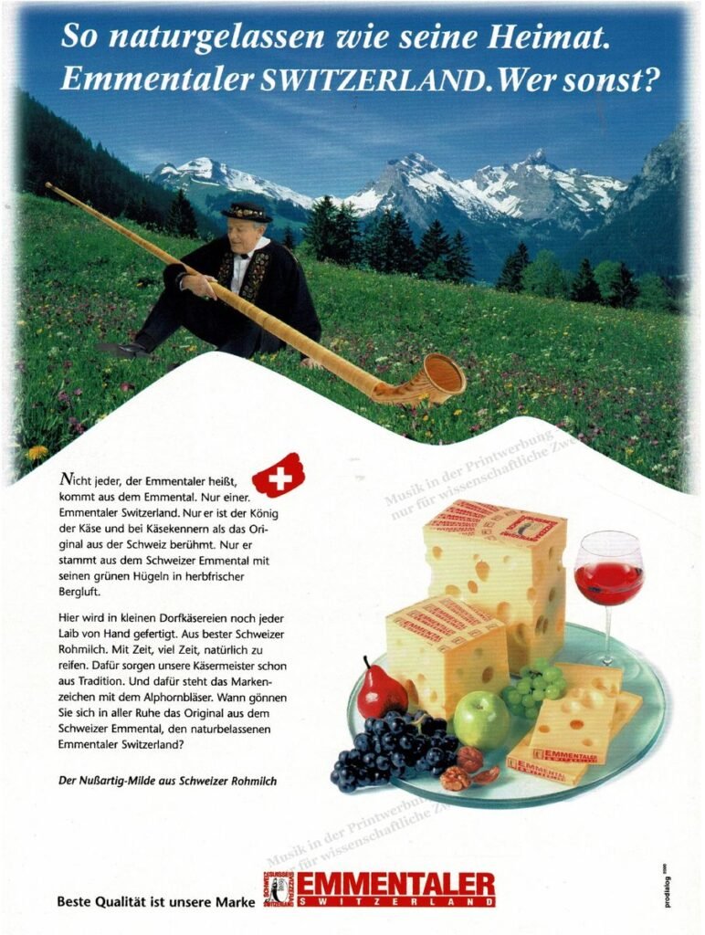 Switzerland Alphorn Stern 46 1996