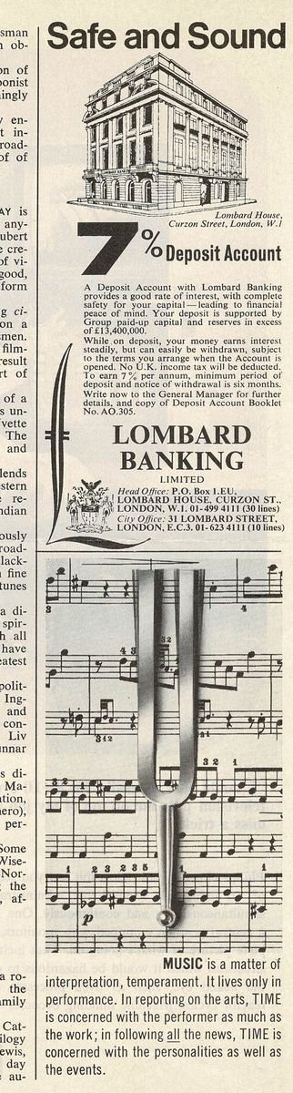 Time Noten Stimmgabel 21 3 1969 a Time Noten Stimmgabel 21 3 1969 a