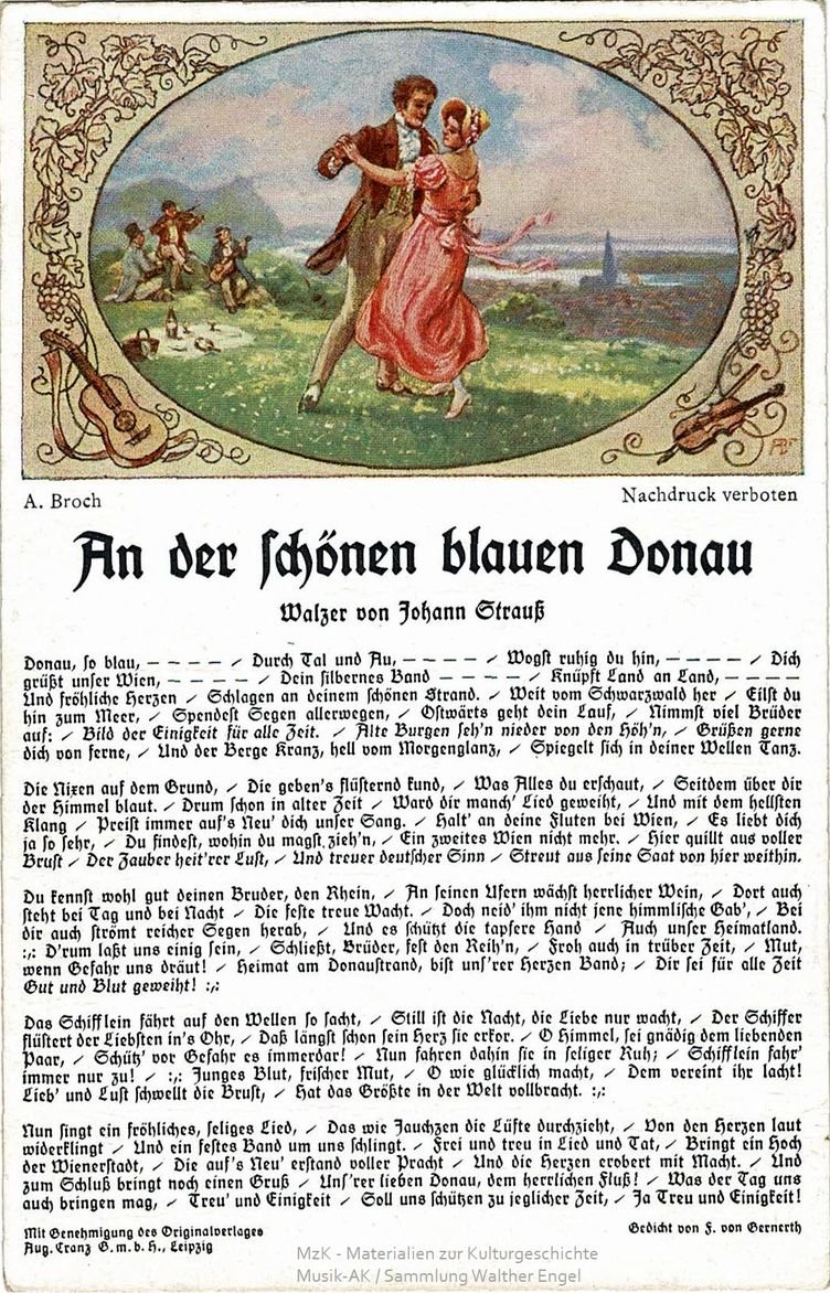 An der schönen blauen Donau