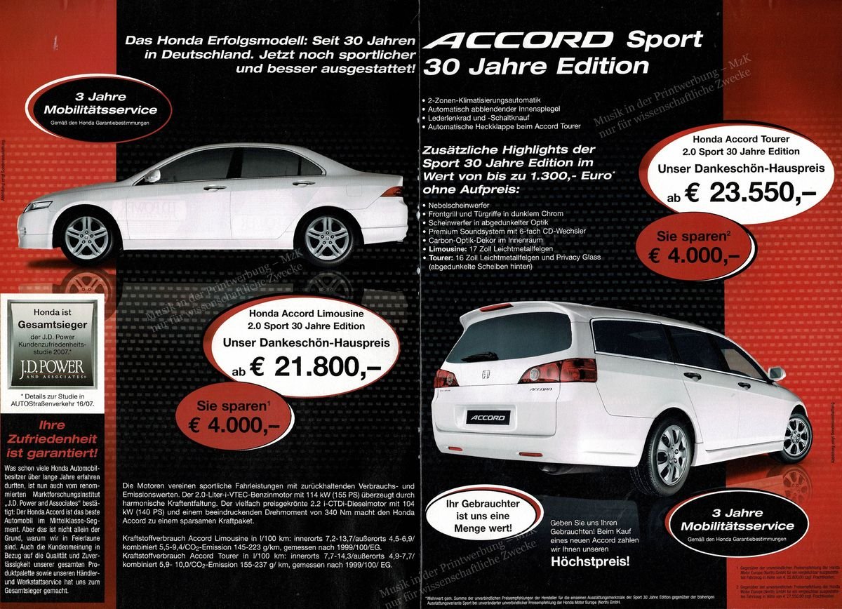 Honda Accord HAZ Beil 27 9 2007