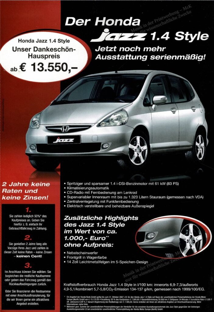 Honda Jazz BeilHAZ 27 9 2007