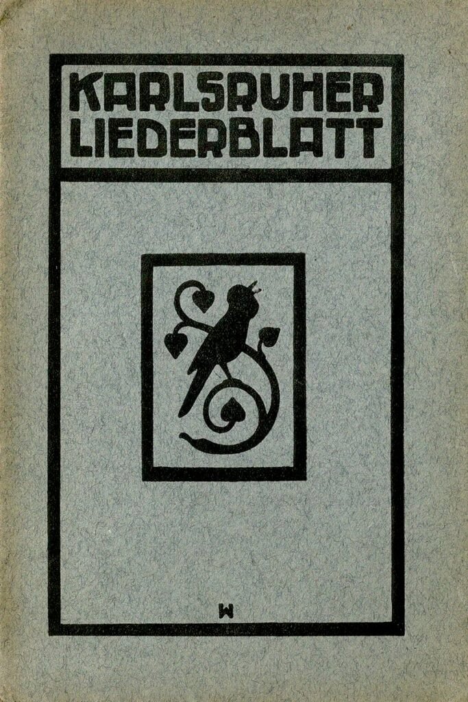Karlsruher Liederblatt Titel