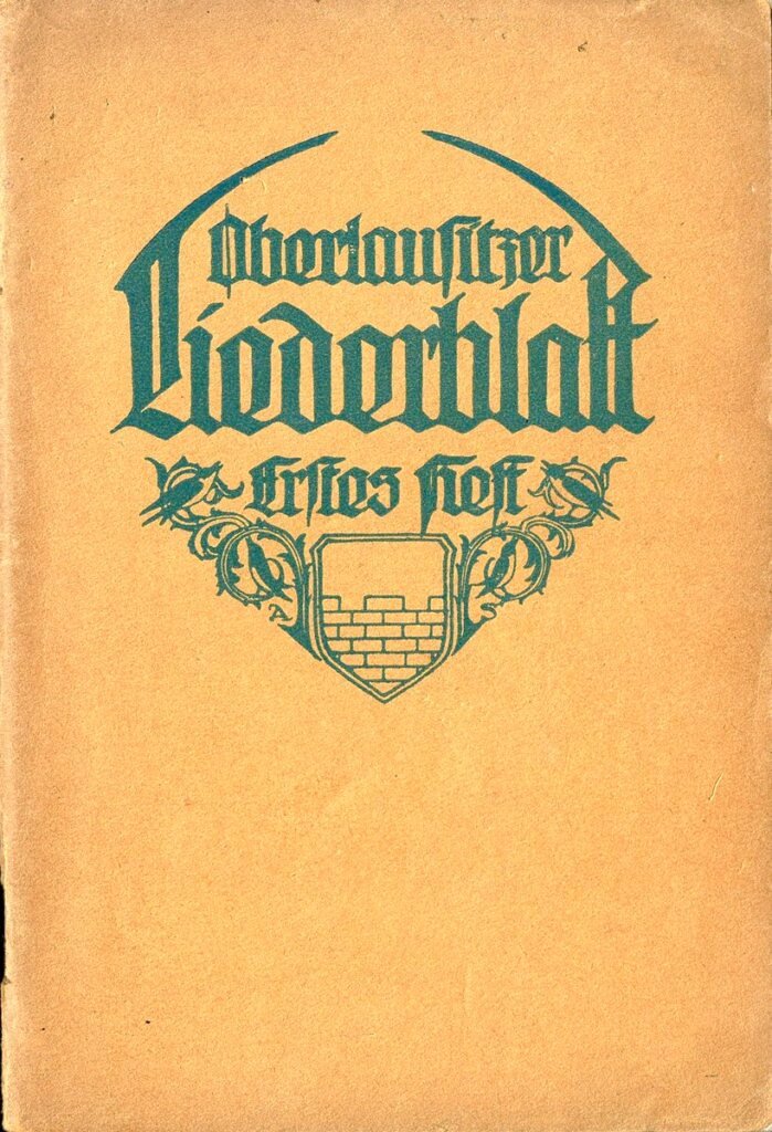 Oberlausitzer Liederblatt Erstes Heft