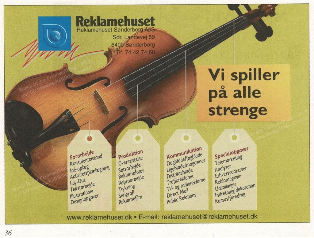 Reklamehuset Geige S 36