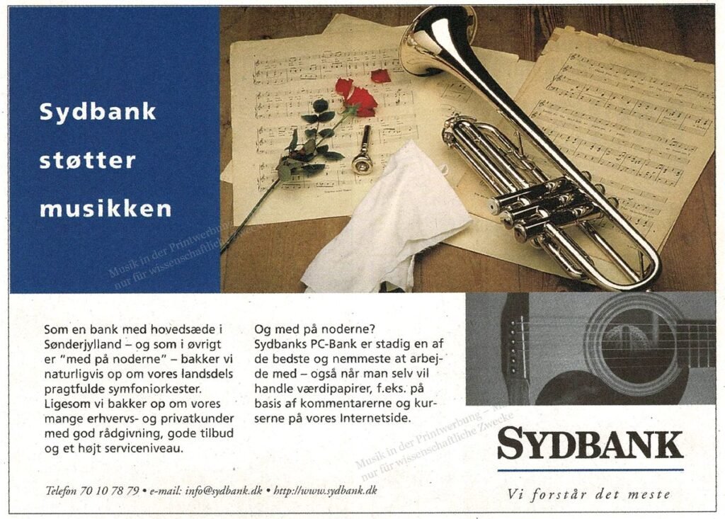 Sydban Trompete Programm 1998