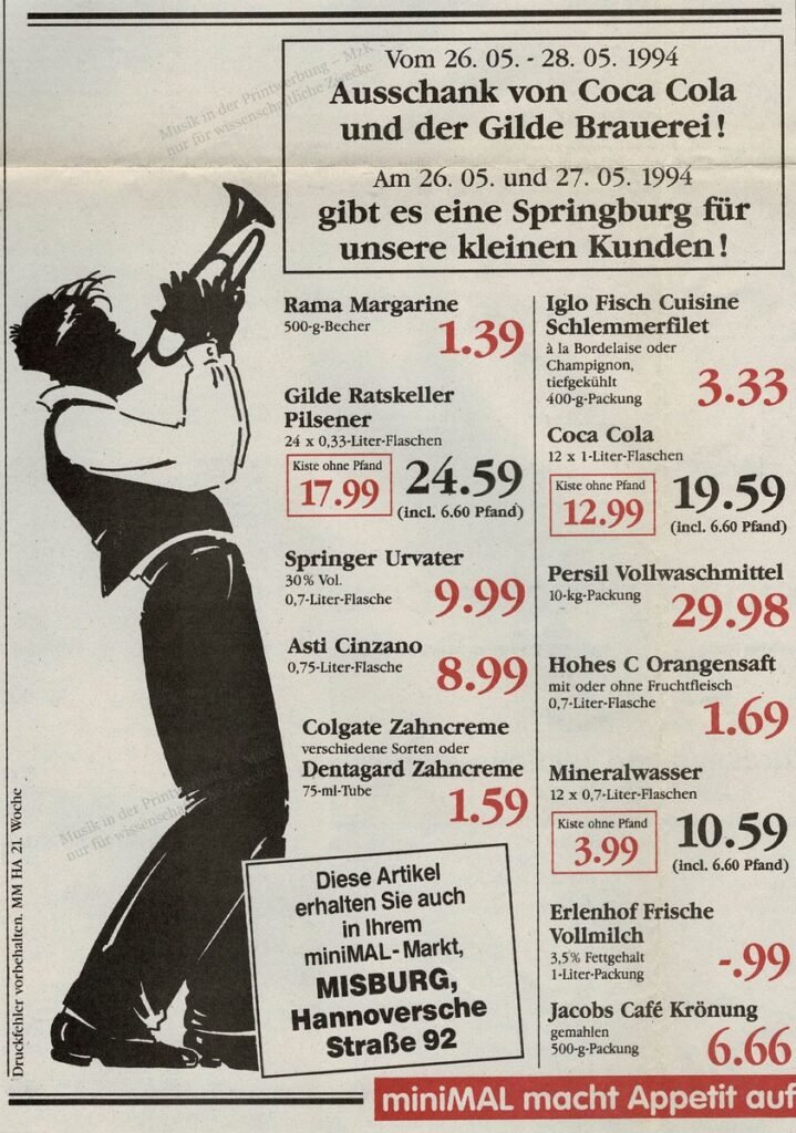 miniMAL Trompete HAZ 26 5 1994 Ausschnitt