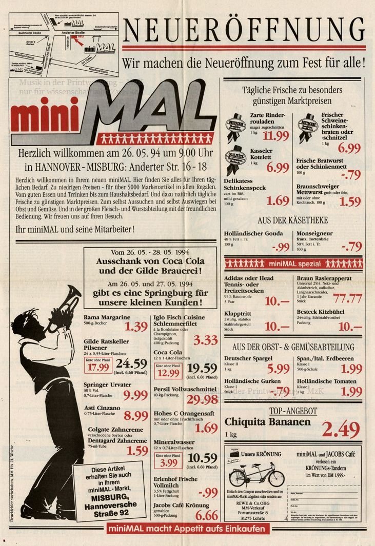 miniMAL Trompete HAZ 26 5 1994
