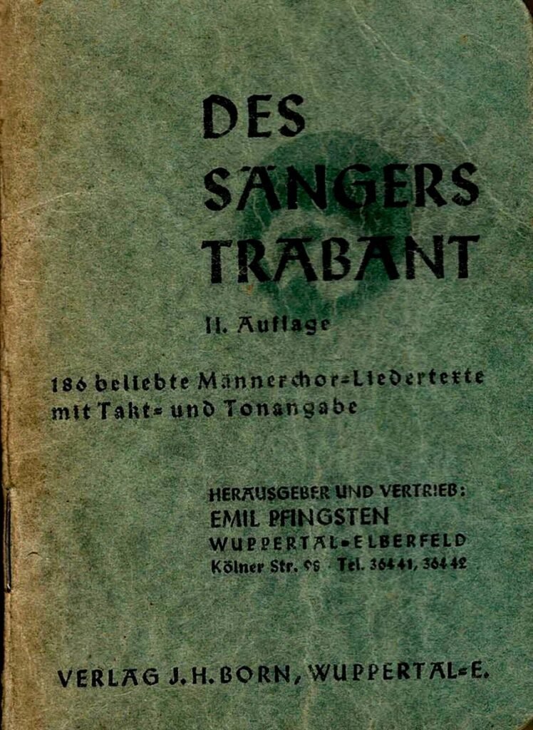 Des Saengers Trabant 2 Aufl