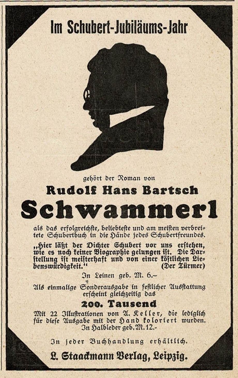 1916 Dreimäderlhaus Schwammerl 1928