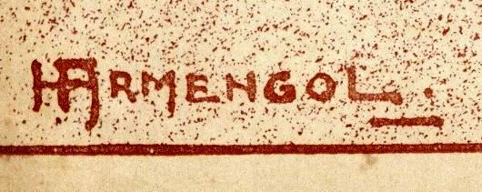 Signatur Henri Armengol 1911 El choclo Signatur Henri Armengol
