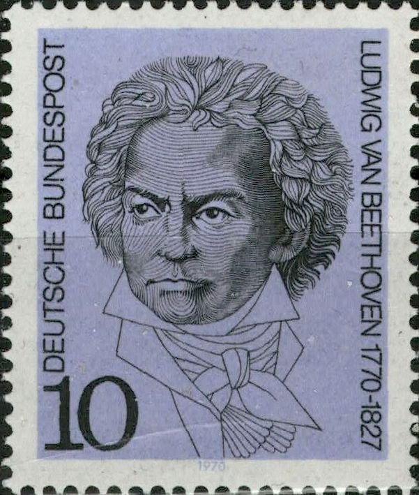 Beethoven 10 Pfg 1970