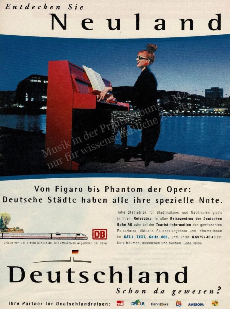 DB Klavier rot Stern20 1998