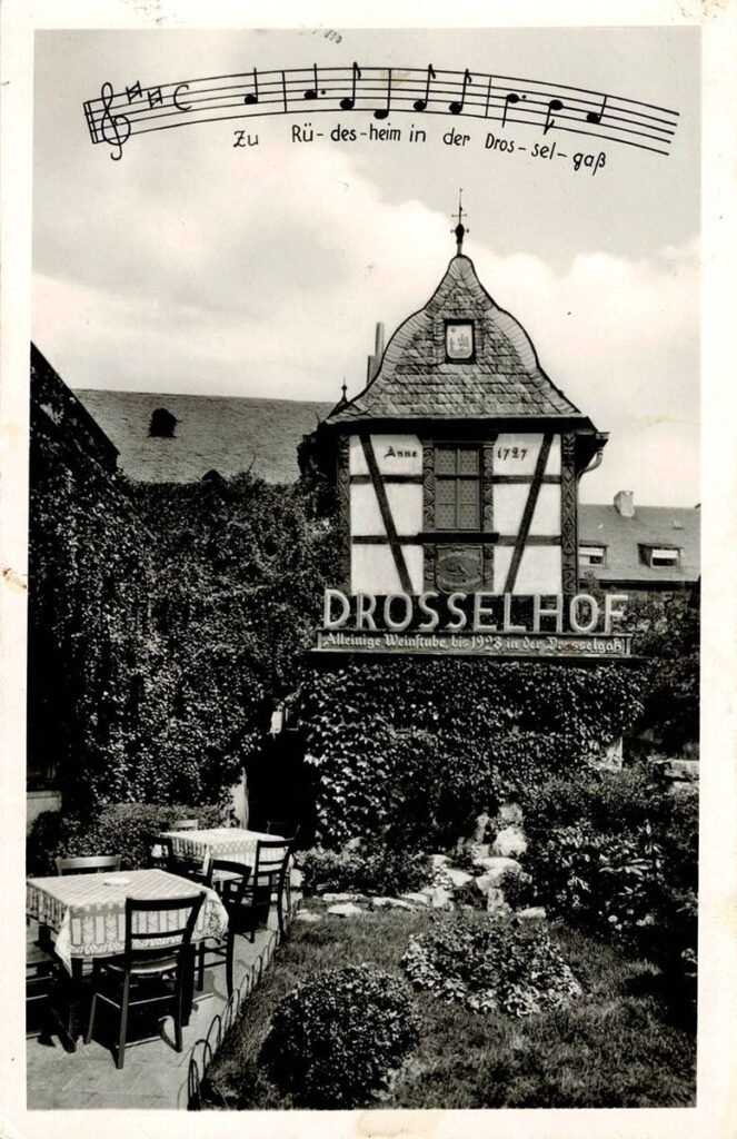 Zu Rüdsesheim in der Drosselgass 13 9 37