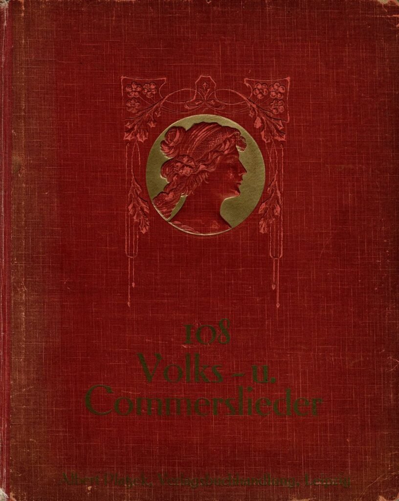 108 Volks und Commerslieder Titel