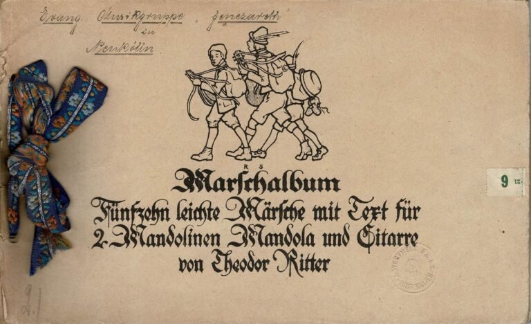 1912 Marschalbum Ritter Titel