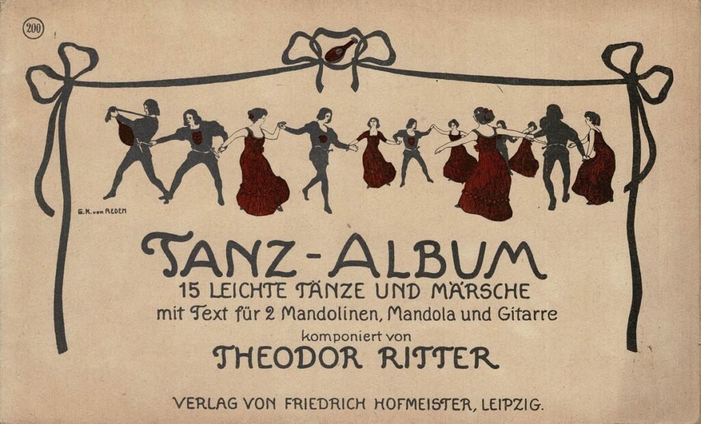 1913 Tanz Album Ritter Titel