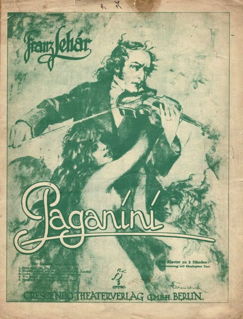 1925 Paganini Gern hab ich die Fraun geküsst b 01