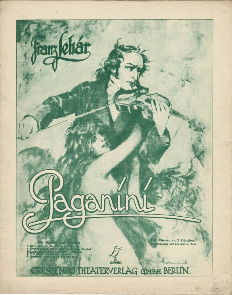 1925 Paganini Liebe du Himmel Titel