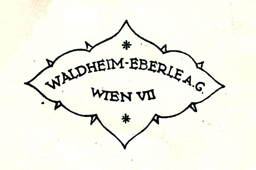 1925 Paganini KA Logo Druckerei