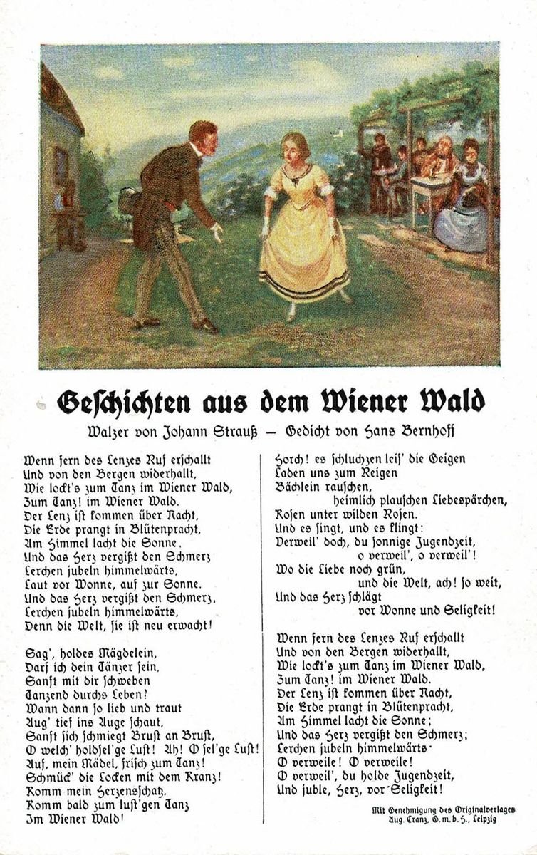 Geschichten aus dem Wiener Wald AK