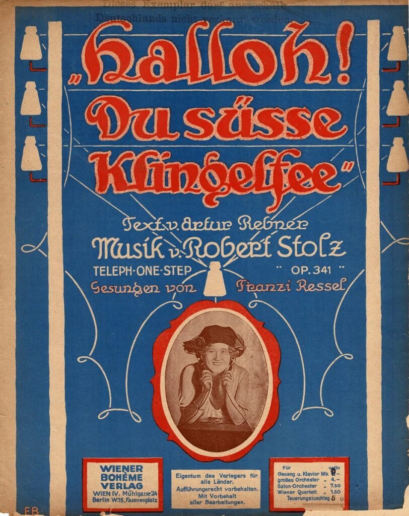 1919 Halloh Du süsse Klingelfee Titel