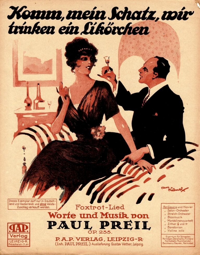 1921 Komm mein Schatz Titel