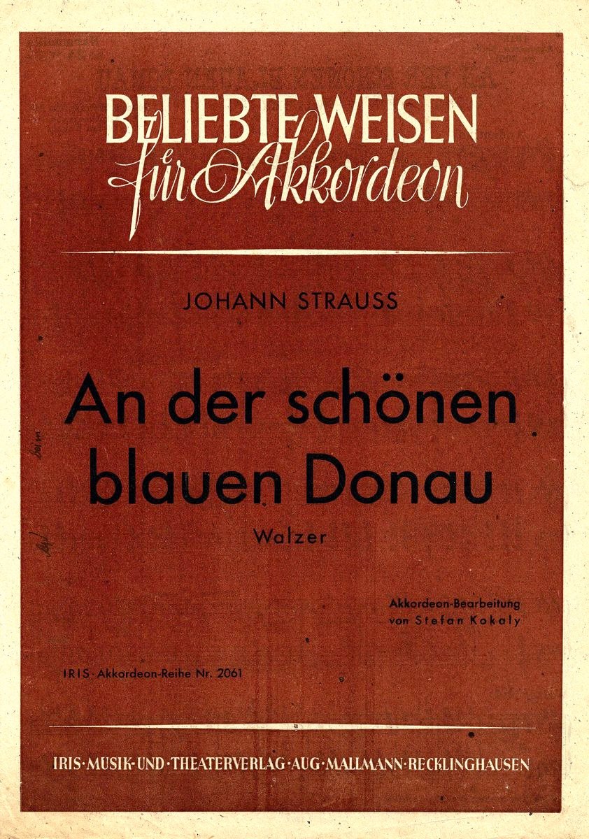 An der schoenen blauen Donau Iris Verlag