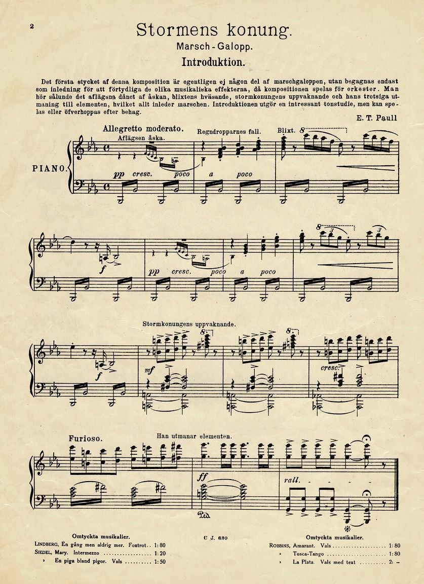 1902 Stormens konung Introduktion 1902 Stormens konung Introduktion