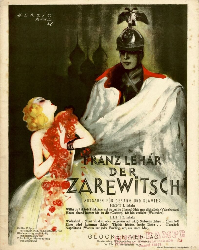1927 Der Zarewitsch 2 Wolgalied Titel