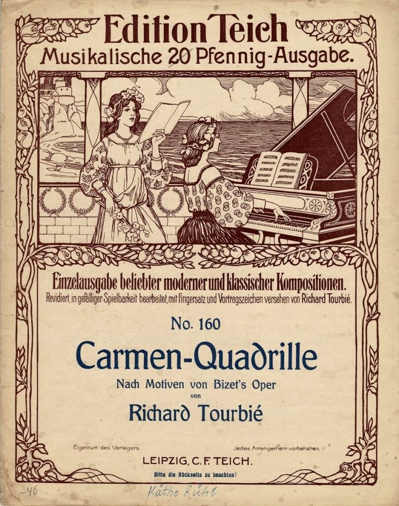 Edition Teich 160 Carmen Quadrille Titel