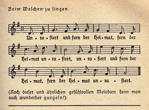 Unrasiert und fern der Heimat