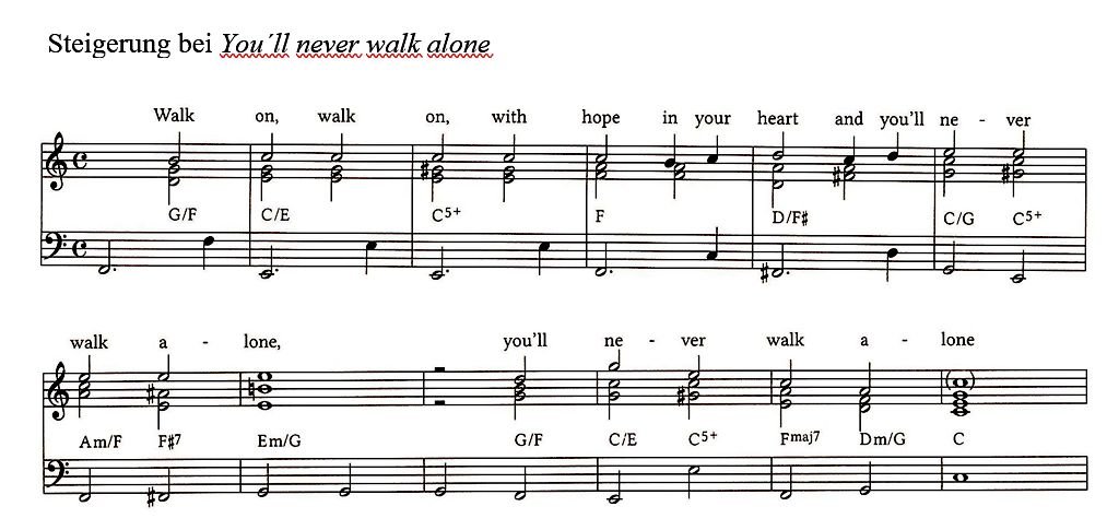 You ll never walk alone You ll never walk alone