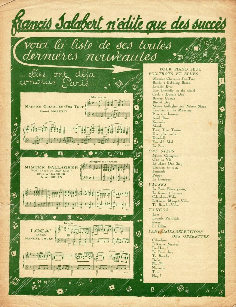 1923 Yes we hav no bananas Valerio Rückseite
