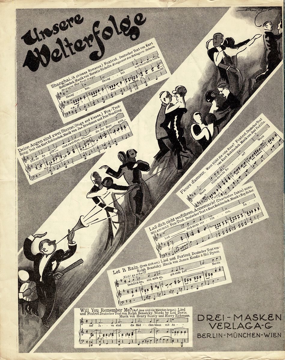 1925 Komm in den Park von Sanssouci Rückseite 1925 Komm in den Park von Sanssouci Rückseite