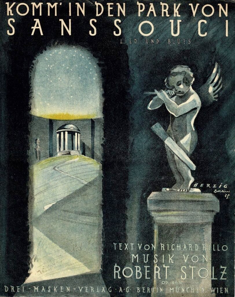 1925 Komm in den Park von Sanssouci Titel