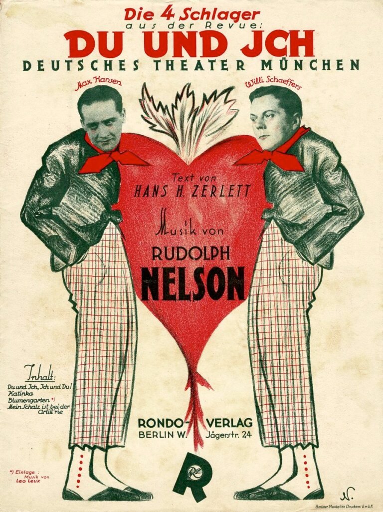 1927 Du und ich 4 Schlager Titel