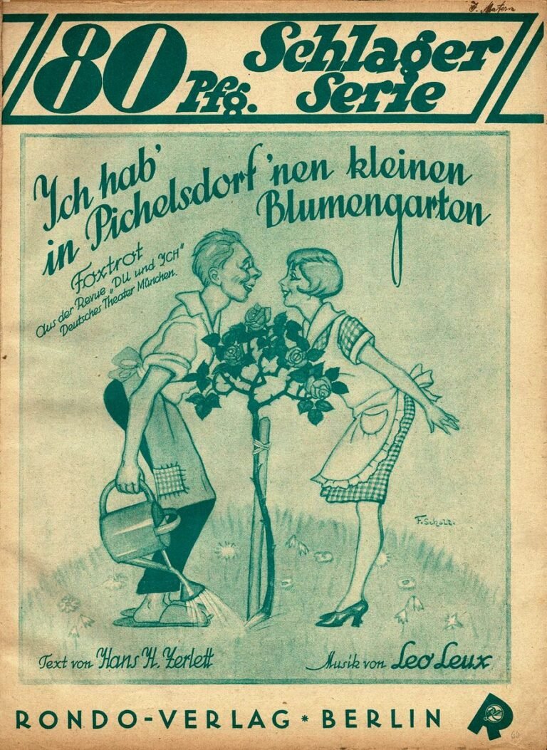 1927 Ich hab in Pichelsdorf Titel