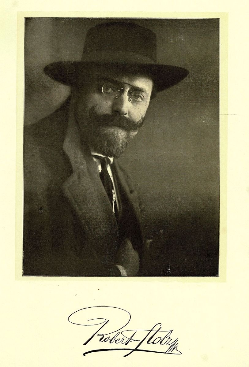 Mosaik Robert Stolz Foto 1919