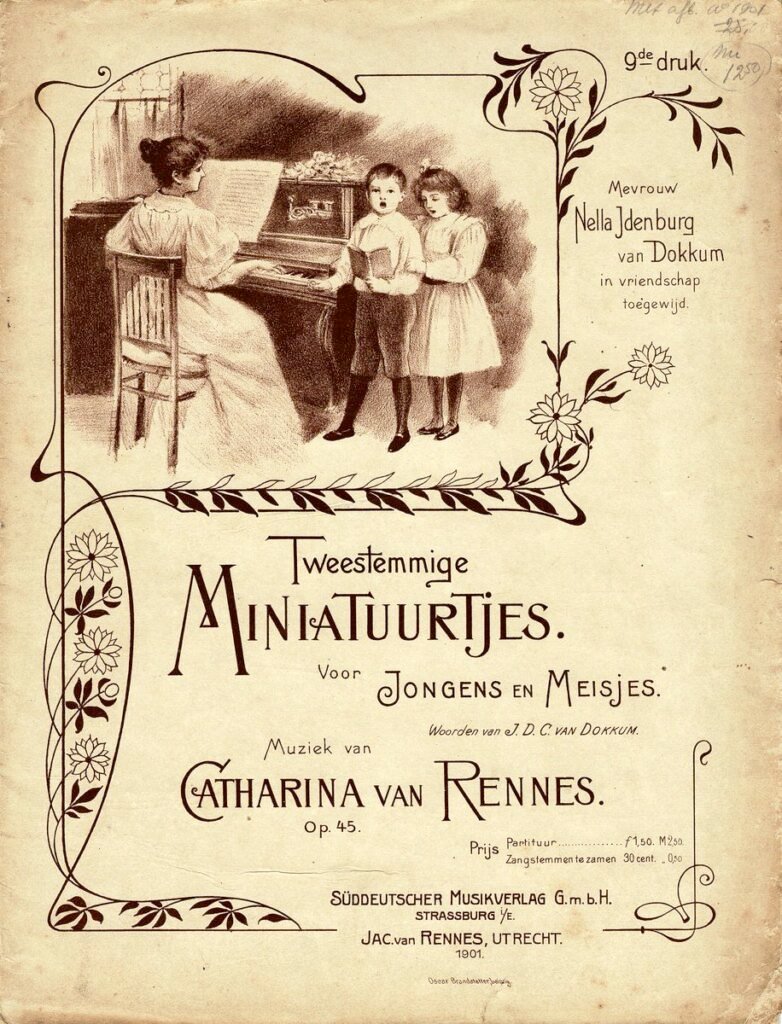 1901 Zweistimmige Miniaturen Titel