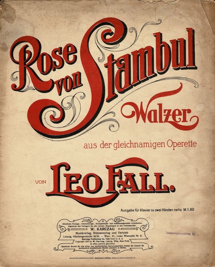 1917 Rose von Stambul Titel