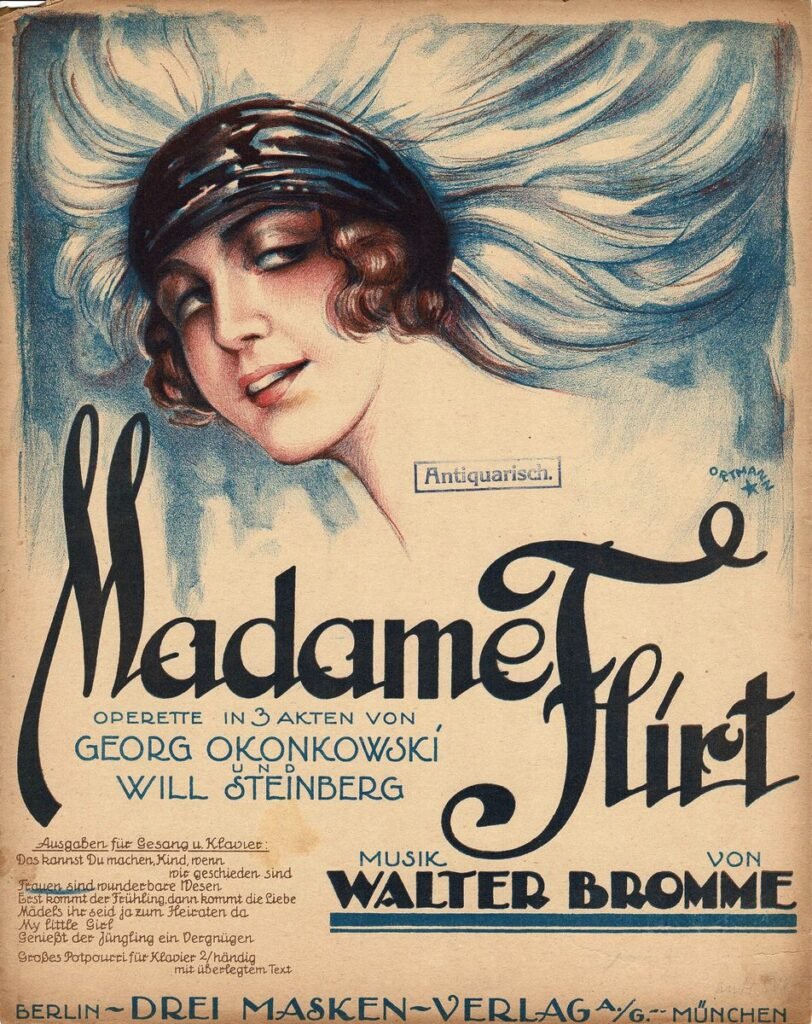1922 Madame Flirt Frauen sind Titel
