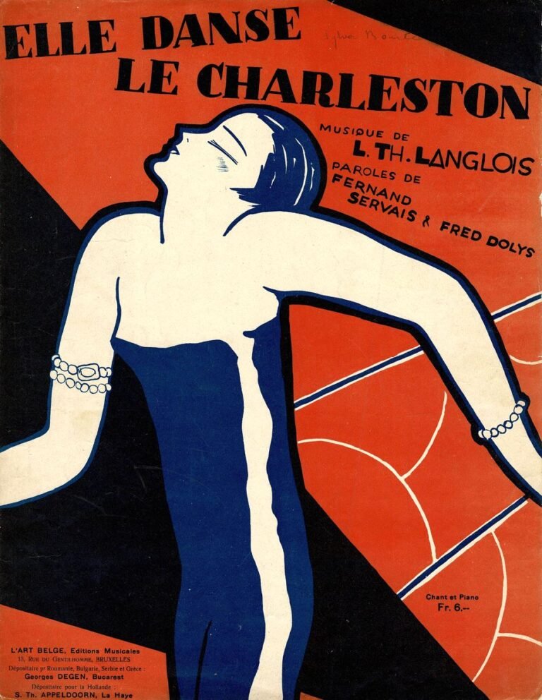 1927 Elle danse le charleston Titel