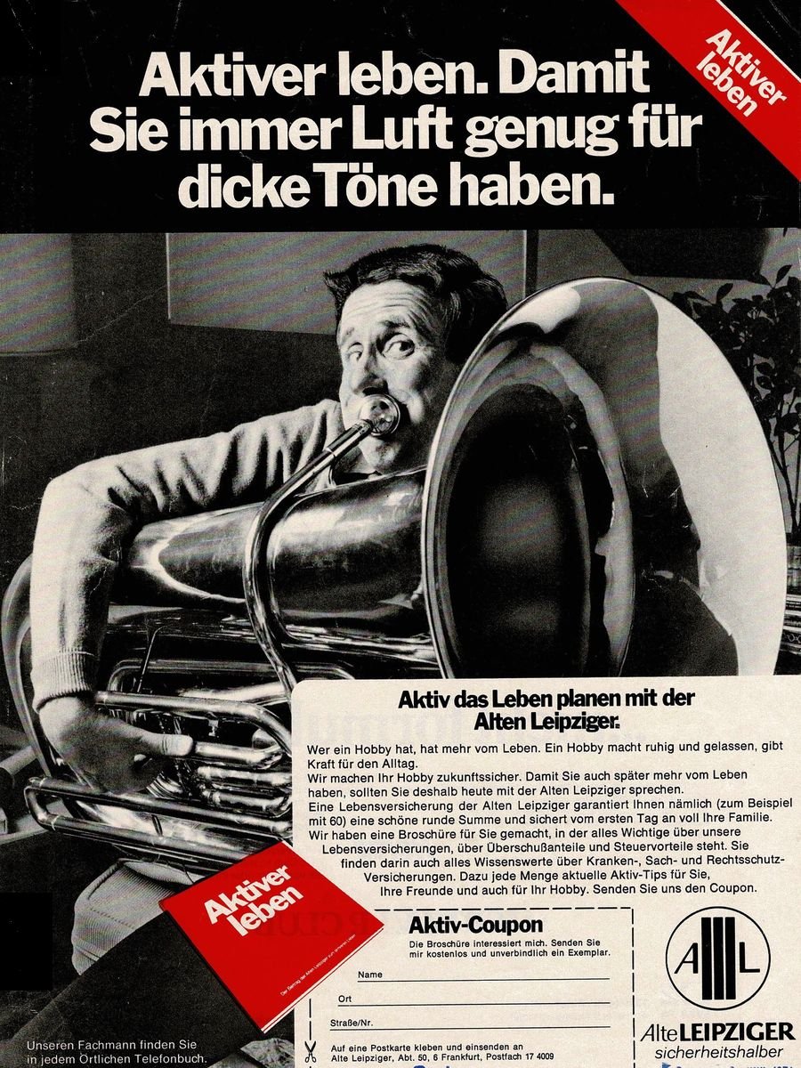 Alte Leipziger Blech 1974 23 Spiegel Alte Leipziger Blech 1974 23 Spiegel