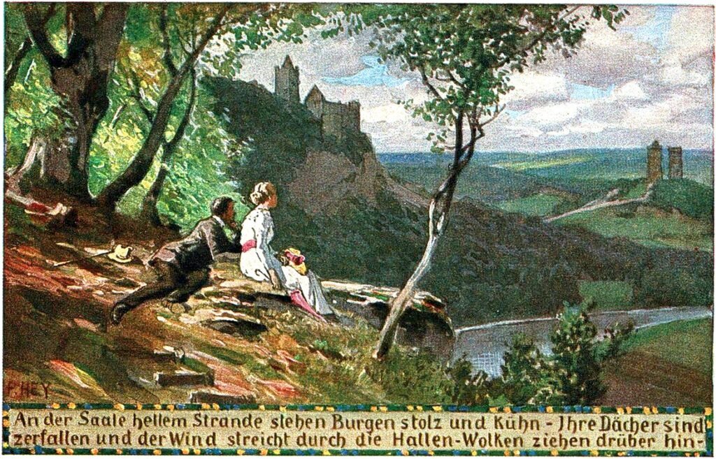 Hey An der Saale hellem Strande Hey An der Saale hellem Strande