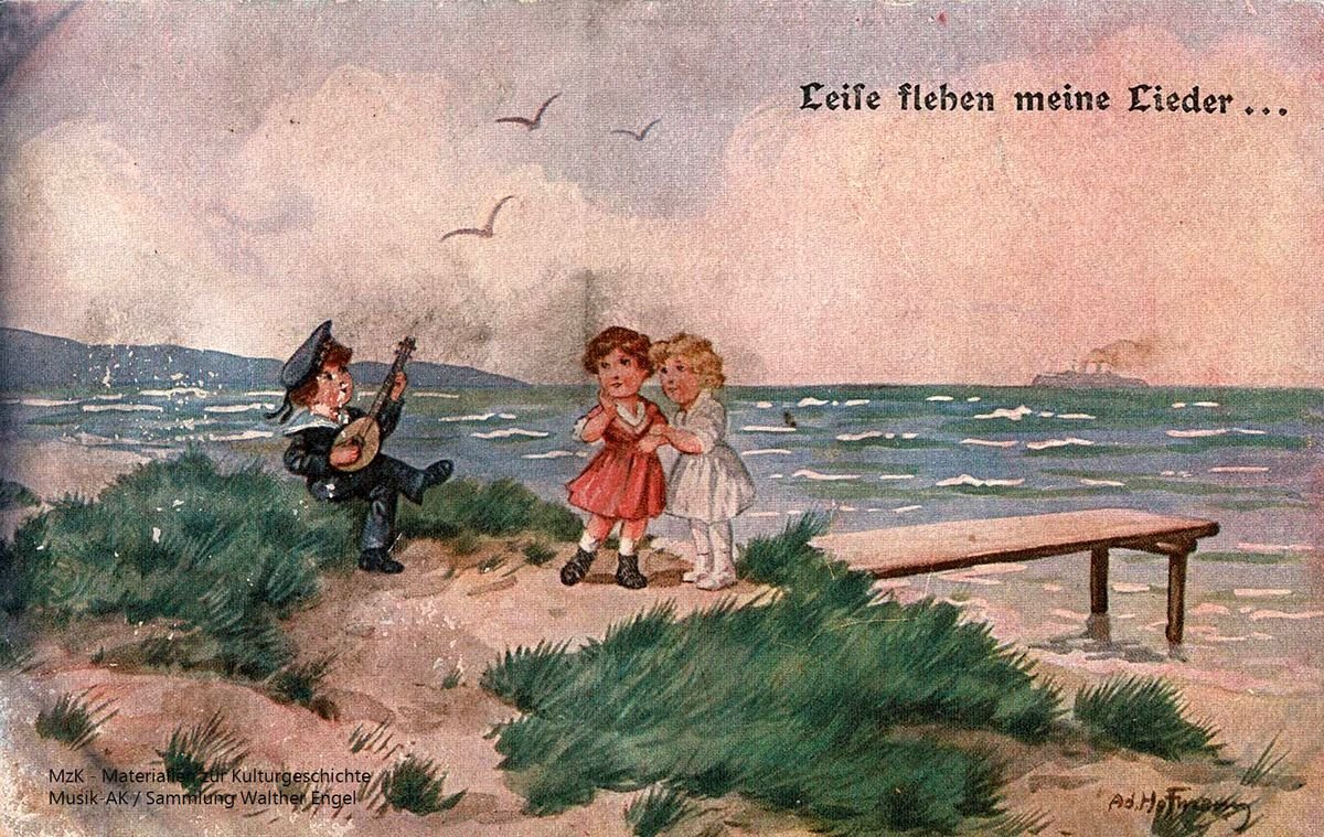 Leise flehen meine Lieder. ungelaufen ohne Jahr Leise flehen meine Lieder 4 a