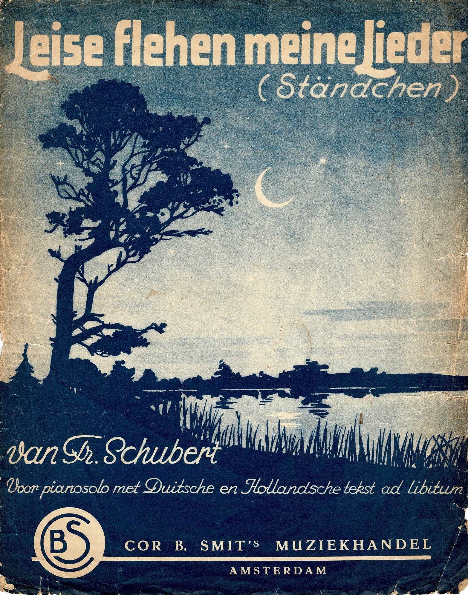 Schubert Leise flehen in Blau Titel Schubert Leise flehen in Blau Titel