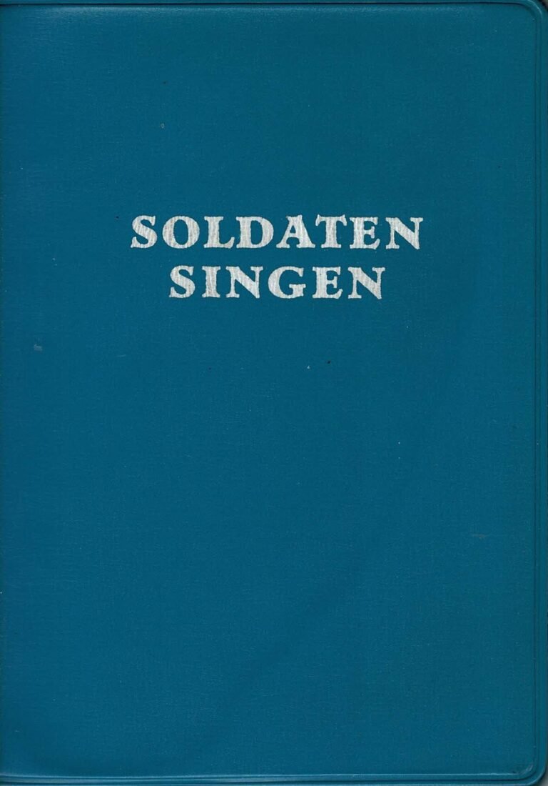 Soldaten singen NVA Liederbuch Titel