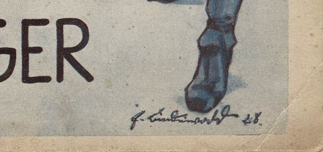 Zeller Album 1928 Signatur