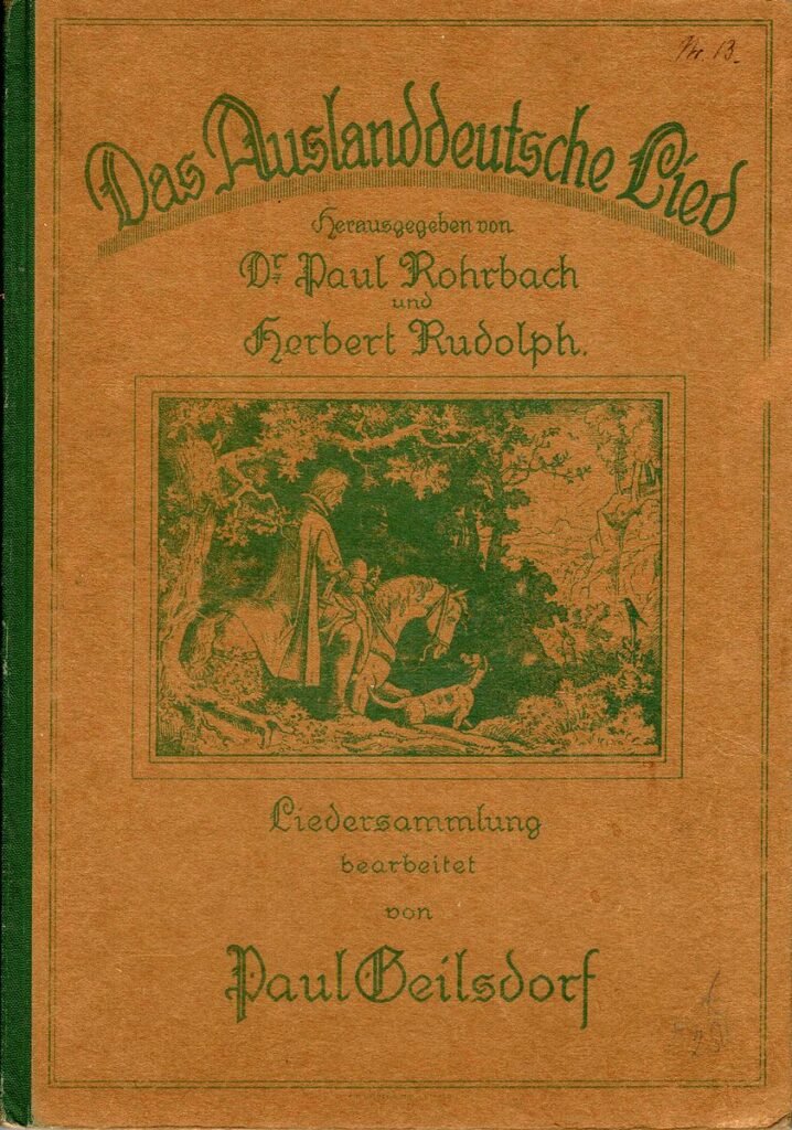 Das Auslandsdeutsche Lied Titel